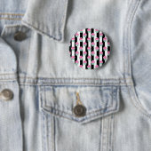 Badge Rond 5 Cm Bleck et Withe cool tendance, Cup Cakes (En situation)