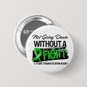 Badge Rond 5 Cm Blessures cérébrales traumatiques Ne Diminuant Pas (Devant & derrière)