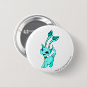 Badge Rond 5 Cm Bleu d'Aisha (Devant & derrière)