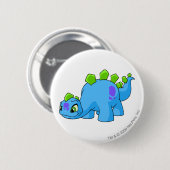 Badge Rond 5 Cm Bleu de Chomby (Devant & derrière)