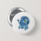 Badge Rond 5 Cm Bleu de Tonu (Devant & derrière)