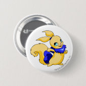Badge Rond 5 Cm Bleu d'Usul (Devant & derrière)