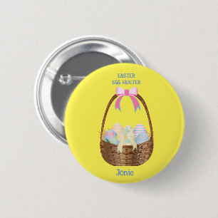 Badge Rond 5 Cm Bliss de Pâques élégant