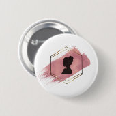 Badge Rond 5 Cm Bliss Lady (Devant & derrière)