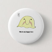 Badge Rond 5 Cm Blobfish (Devant)