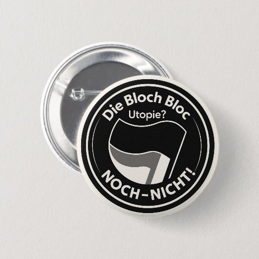Badge Rond 5 Cm Bloch Bloc Button (Devant & derrière)