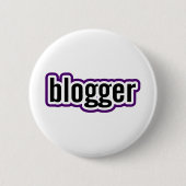 Badge Rond 5 Cm Blogueur (Devant)