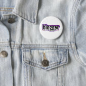 Badge Rond 5 Cm Blogueur (En situation)