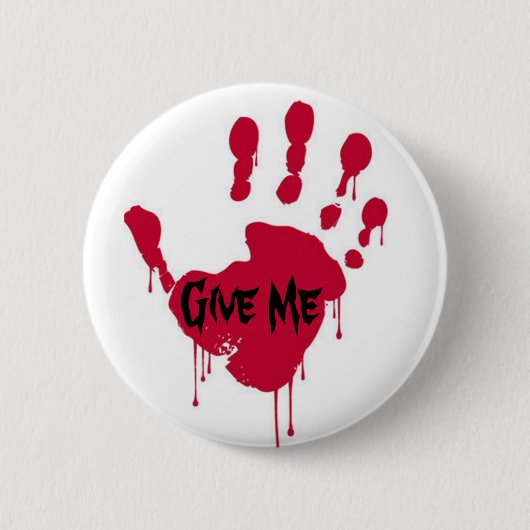 Badge Rond 5 Cm Bloody bouton 5 (Devant)