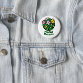 Badge Rond 5 Cm Blooms 1 PT (En situation)