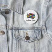 Badge Rond 5 Cm Bloques de codeur Médicales1 (En situation)