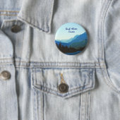 Badge Rond 5 Cm Blue Banff (En situation)