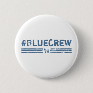 Badge Rond 5 Cm Blue Crew Democrat