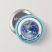 Badge Rond 5 Cm BLUE MARVEL Button (Devant & derrière)