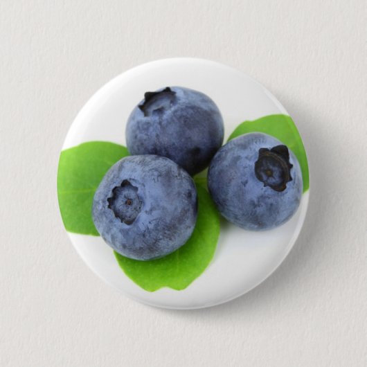 Badge Rond 5 Cm Blueberry (Devant)