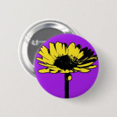 Badge Rond 5 Cm blumendrei1 (Devant & derrière)