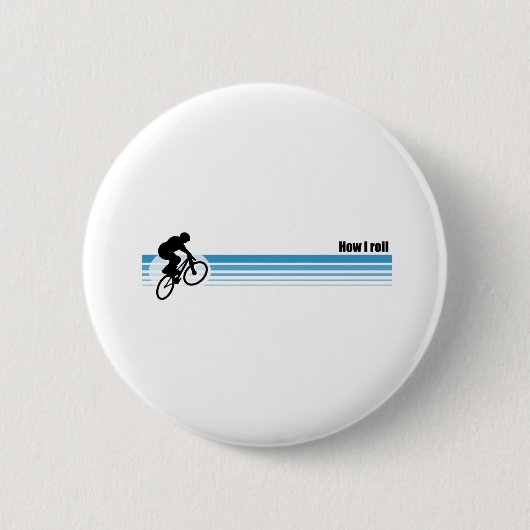 Badge Rond 5 Cm BMX - Comment je roule (Devant)