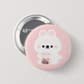Badge Rond 5 Cm Boba Bunny (Devant & derrière)