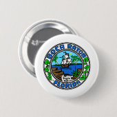 Badge Rond 5 Cm Boca Raton Floride (Devant & derrière)