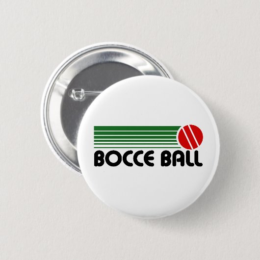Badge Rond 5 Cm Bocce (Devant & derrière)