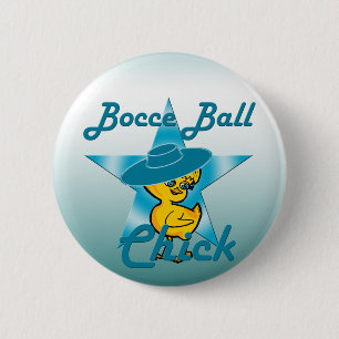 Badge Rond 5 Cm Bocce Ball Chick #7