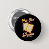 Badge Rond 5 Cm Bodybuilding Pre-workout Pop Tart Power Gym Exerci (Devant & derrière)