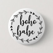 Badge Rond 5 Cm Boho Babe Wreath (Devant)