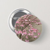 Badge Rond 5 Cm Bois de chien (Devant & derrière)