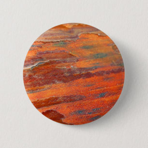 Badge Rond 5 Cm Bois d'écorce