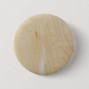 Badge Rond 5 Cm Bois d'érable