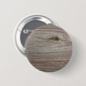 Badge Rond 5 Cm Bois vieilli (Devant & derrière)