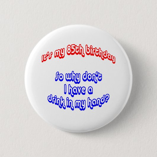 Badge Rond 5 Cm Boisson 85 disponible (Devant)