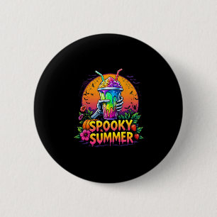 Badge Rond 5 Cm Boissons d'été effrayantes pour une fête amusante