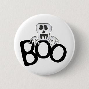 Badge Rond 5 Cm Boite crâne