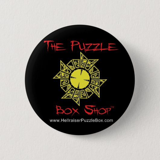 Badge Rond 5 Cm Boîte de puzzle de Hellraiser (Devant)