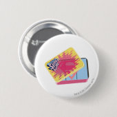 Badge Rond 5 Cm Boîte Supergirl (Devant & derrière)