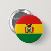 Badge Rond 5 Cm Bolivie (Devant & derrière)