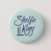 Badge Rond 5 Cm Bolover Shelfie King (Devant)