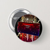 Badge Rond 5 Cm Bombe Boombox (Devant & derrière)
