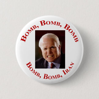 Badge Rond 5 Cm Bombe Iran
