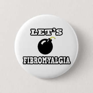 Badge Rond 5 Cm Bombes Fibromyalgie