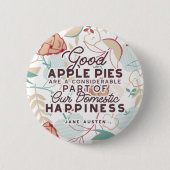 Badge Rond 5 Cm Bon devis Apple Pies (Devant)