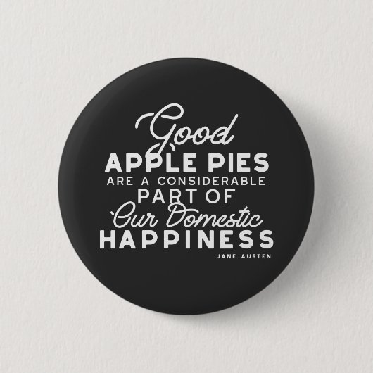 Badge Rond 5 Cm Bon devis Apple Pies (Devant)