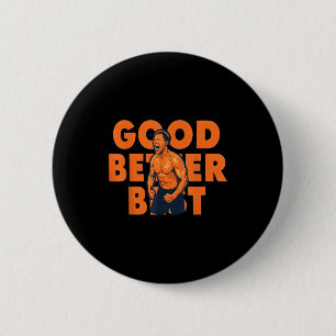 Badge Rond 5 Cm Bon Meilleur Ben Johnson