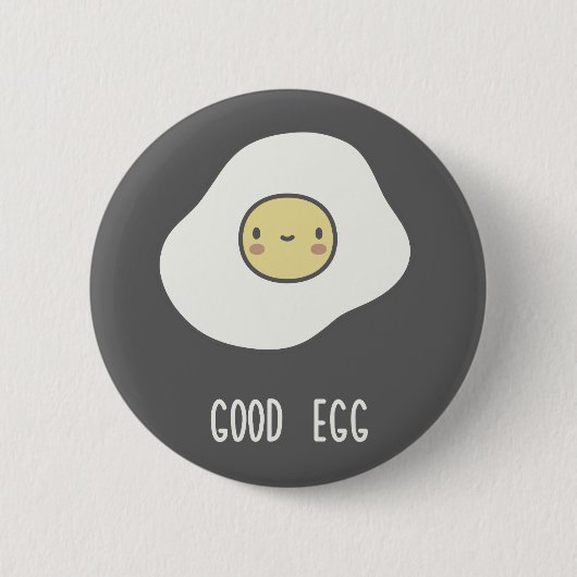 Badge Rond 5 Cm Bon oeuf (Devant)