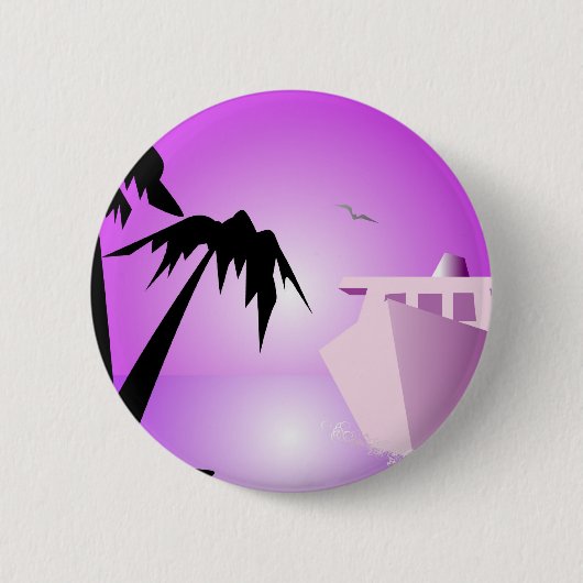 Badge Rond 5 Cm Bon Voyage (Devant)