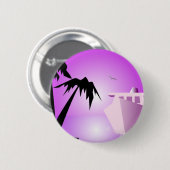 Badge Rond 5 Cm Bon Voyage (Devant & derrière)