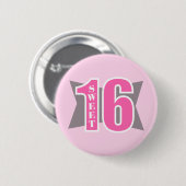 Badge Rond 5 Cm Bonbon 16 (art déco) (Devant & derrière)