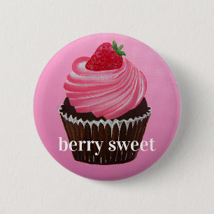 Badge Rond 5 Cm bonbon à baie