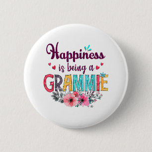 Badge Rond 5 Cm Bonheur de maman être une grand-mère à chaque anni